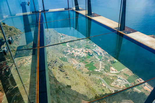 Walk on glass
