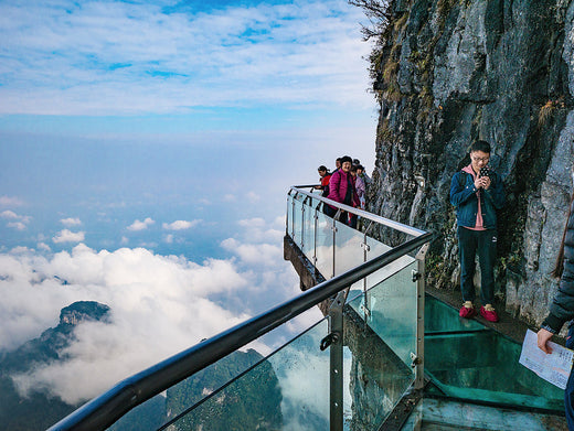 walk-on glass floor