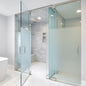 8 mm Frosted Toughened Glass with Polished Edges - £145 per m2